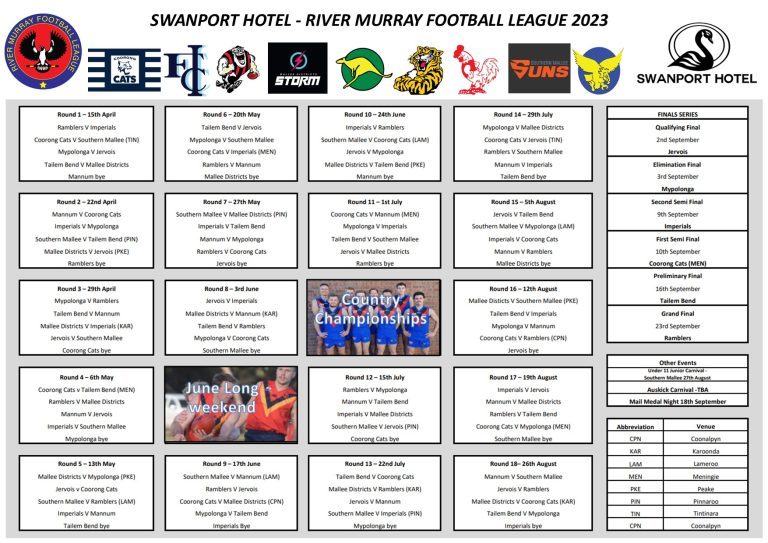 2023 Fixture